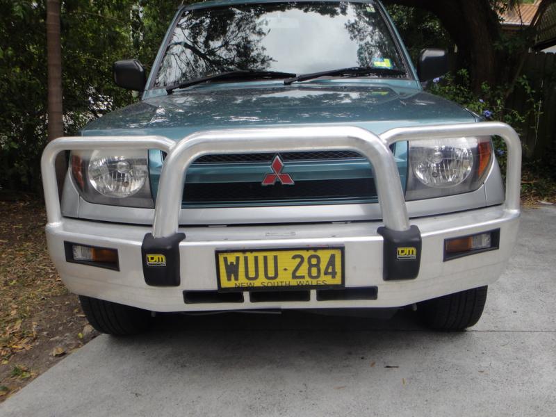 tjm pajero bullbar